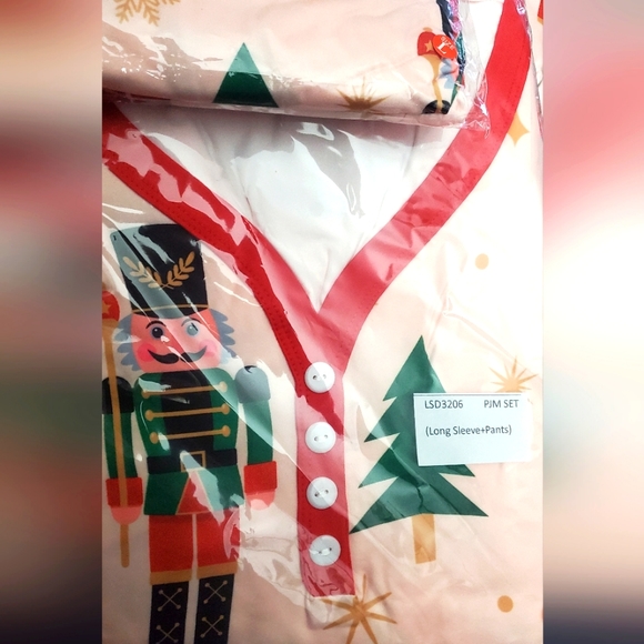 Nutcracker pajama set by Shirley and Stone - Picture 3 of 3